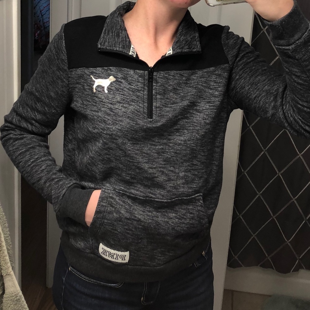 PINK HALF-ZIP